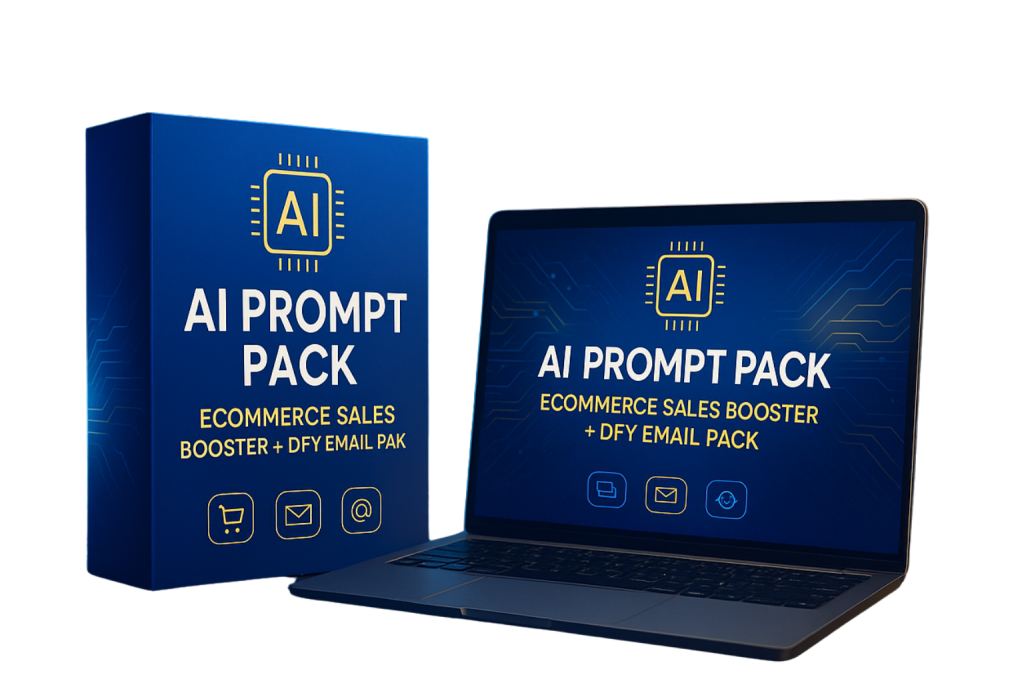 AI Prompt Pack Ecommerce Sales Booster