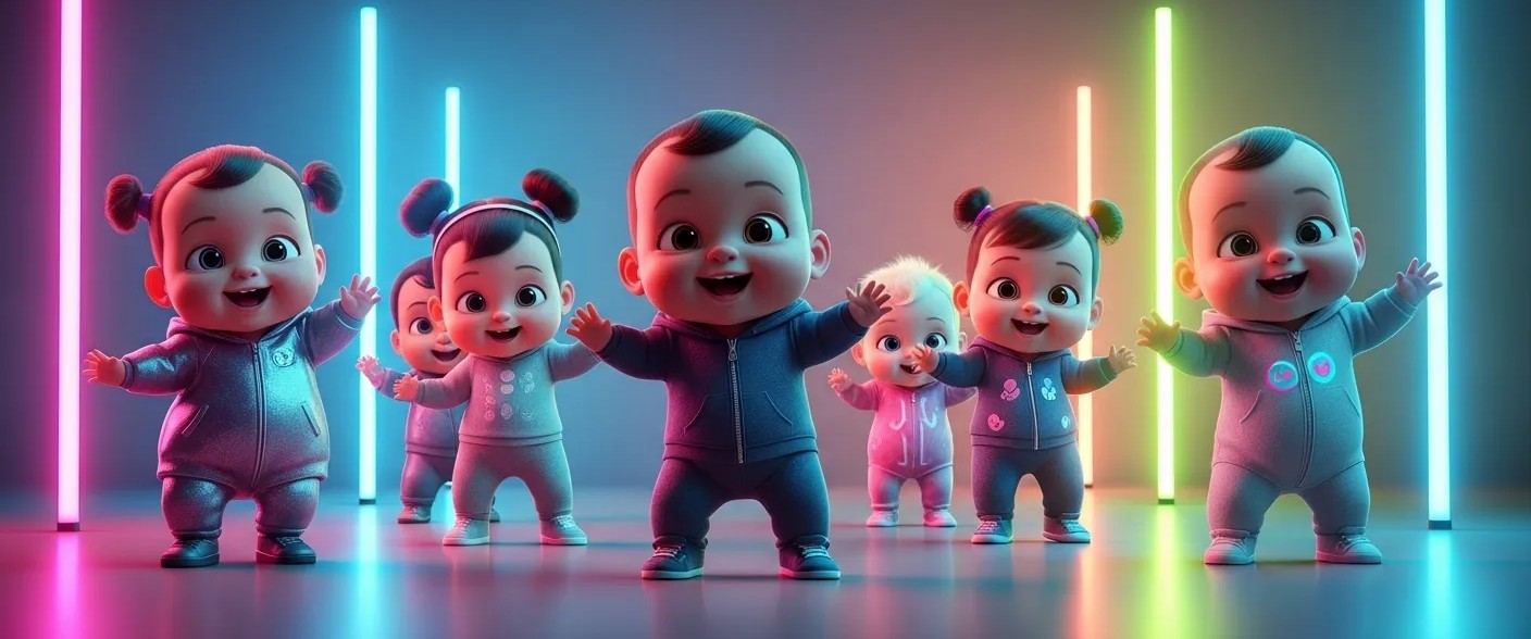 200+ AI Baby Dance Reels Bundle
