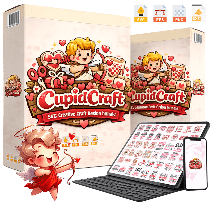 Valentine Creative Craft Design SVG Bundle