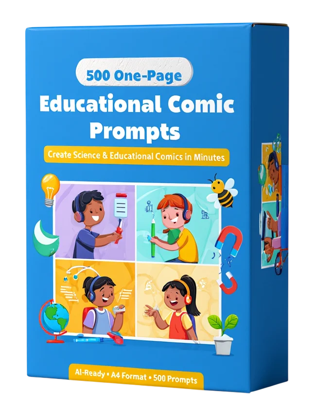 500 One-Page Educational Comic Prompts Review 2026 – Create Learning Comics Fast